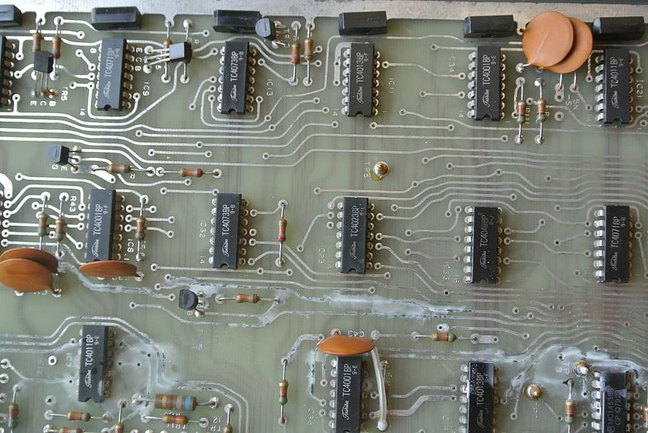 Computer, Parts, Old, German, Technology, internet, business HD wallpaper