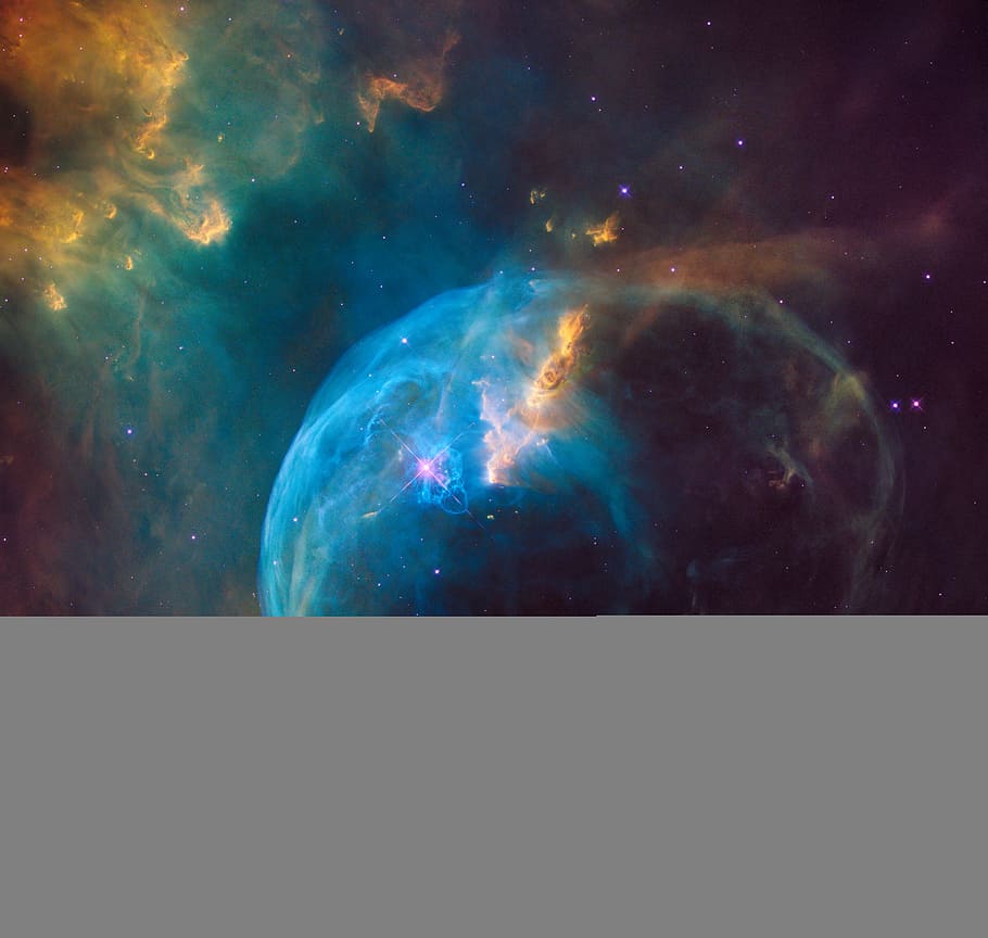 brown and blue solar system painting, space, nASA, planet - Space HD wallpaper