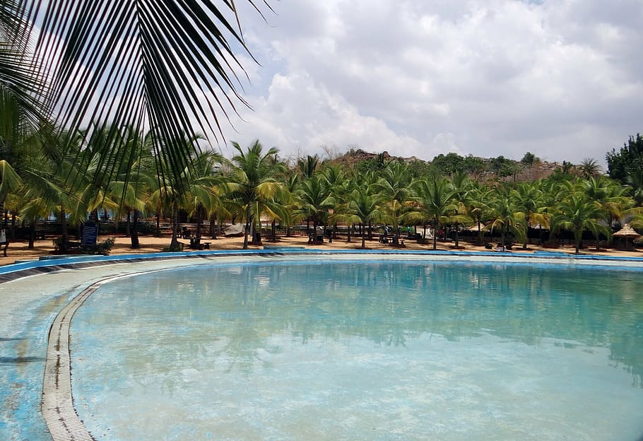 pool, swimming, water, blue, holiday, leisure, resort, outdoors HD wallpaper