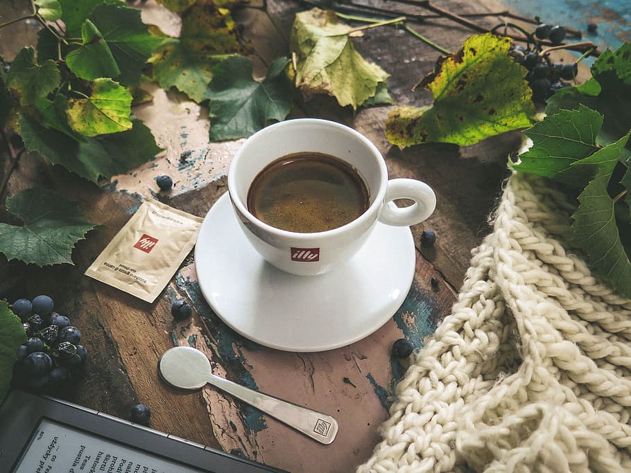 coffee, latte, art, espresso, spoon, coffee shop, caffeinated HD wallpaper