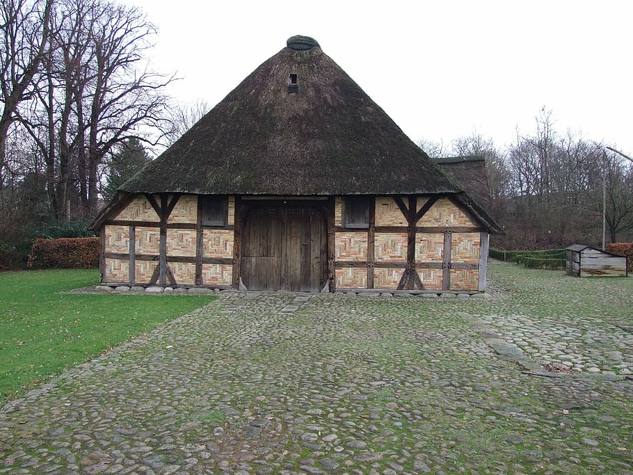 historic home, museum, husum, built structure, architecture, HD wallpaper