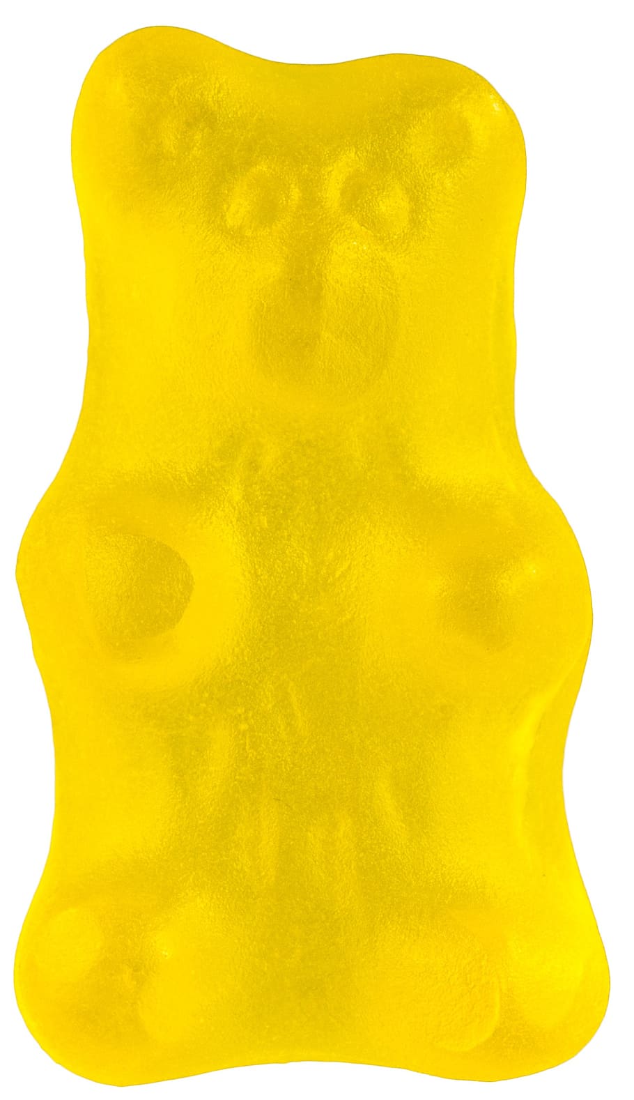 candy, gummy bear, yellow, sugar, sweet, food, jelly, colorful HD wallpaper