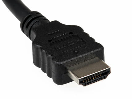black micro USB cable, hdmi, connector, plug, technology, digital HD wallpaper