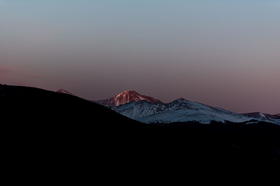 landscape photography of mountains, Photography of mountain, snow HD wallpaper