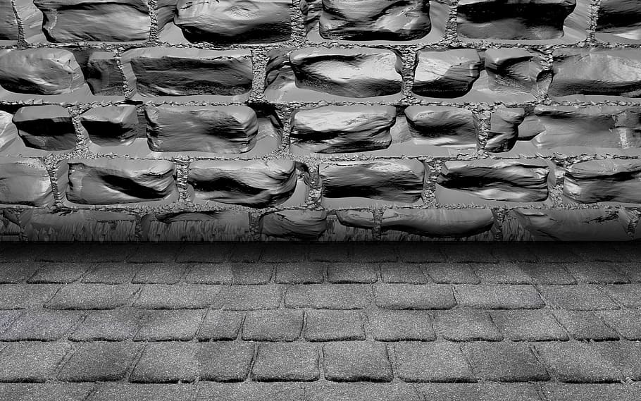 stone, patch, away, sidewalk, cobblestones, paving stones, natural stone HD wallpaper