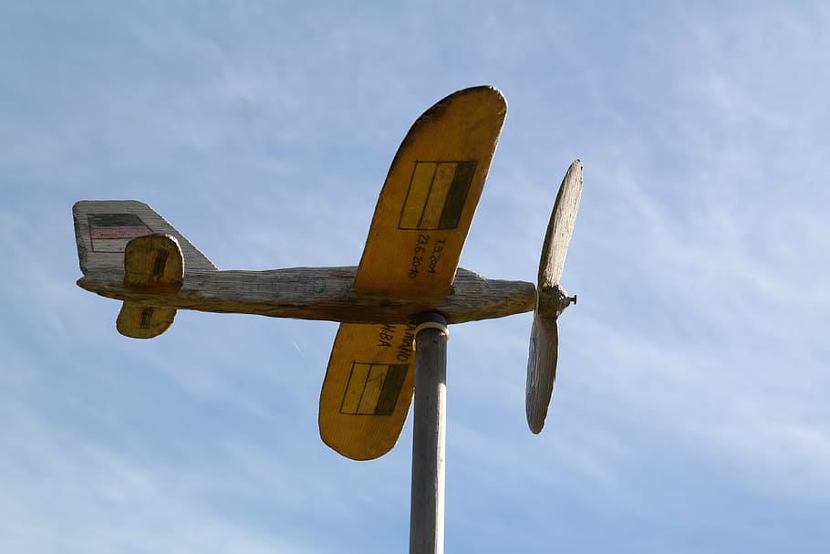 aircraft, flyer, propeller, model, game aircraft, wing, air Vehicle HD wallpaper