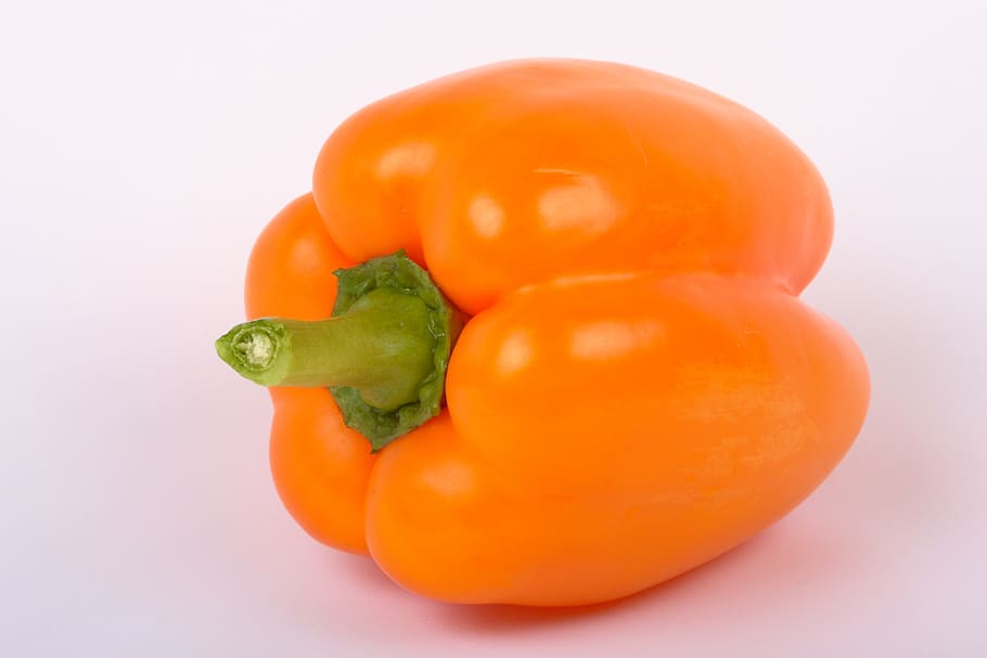 sweet pepper, vegetable, yellow, food, food and drink, bell pepper HD wallpaper