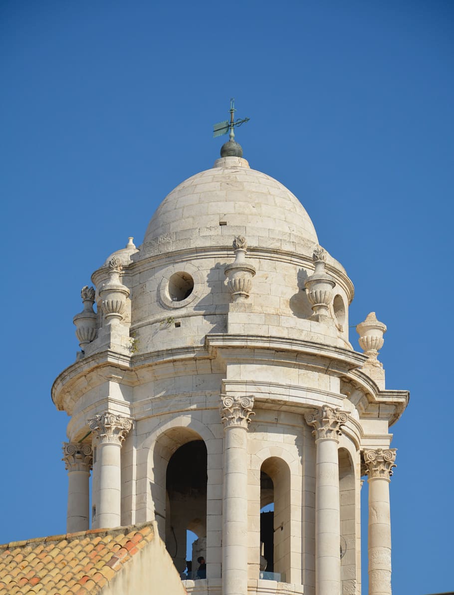 cadiz, torre, medieval tower, architecture, built structure HD wallpaper