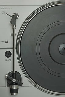 classic, phonograph, platter, record player, retro, tone-arm HD wallpaper
