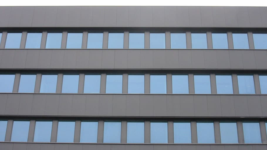 facade, building, architecture, window, glass, modern, squares HD wallpaper