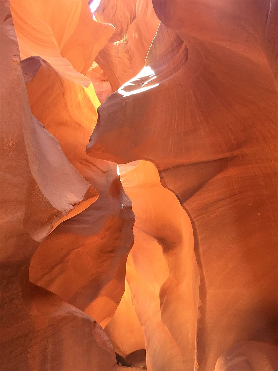 antelope canyon, usa, gorge, arizona, light, shadow, colorful, HD wallpaper