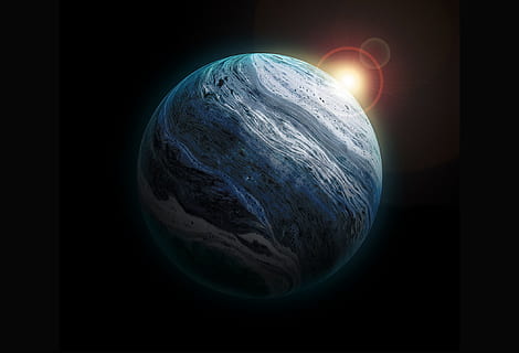 photo of earth on black background, planet, astronomy, moon HD wallpaper