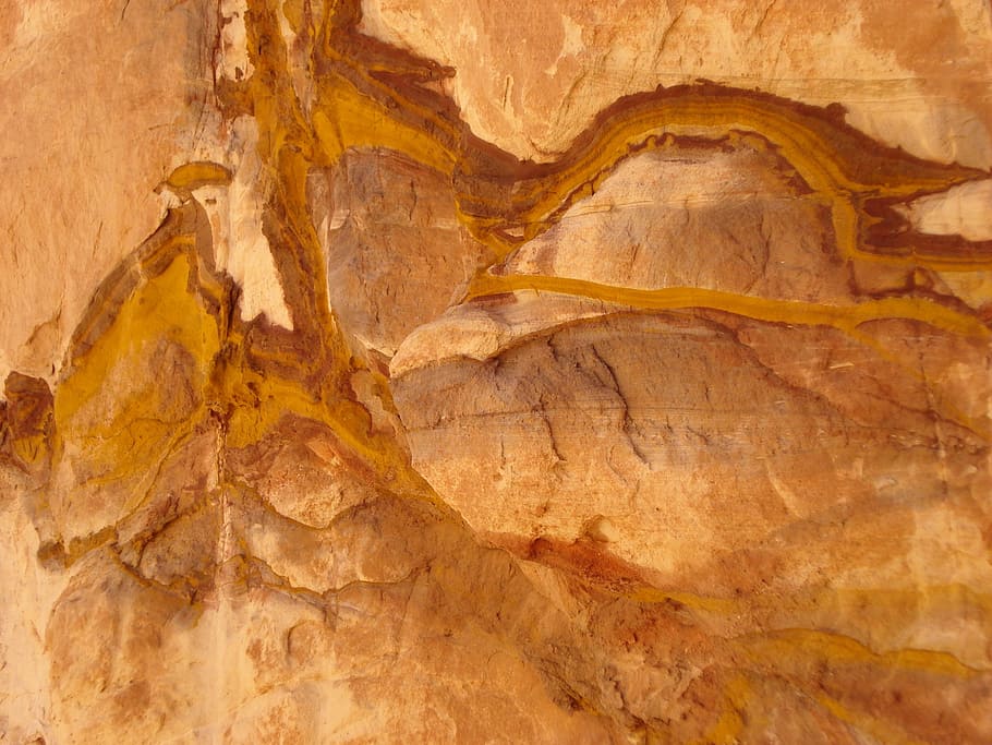 sinai, desert, egypt, rock - object, solid, nature, ancient HD wallpaper