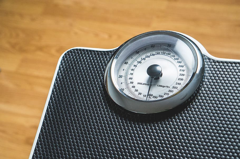 white and black weighting scale, weigh in, overweight, underweight, HD wallpaper