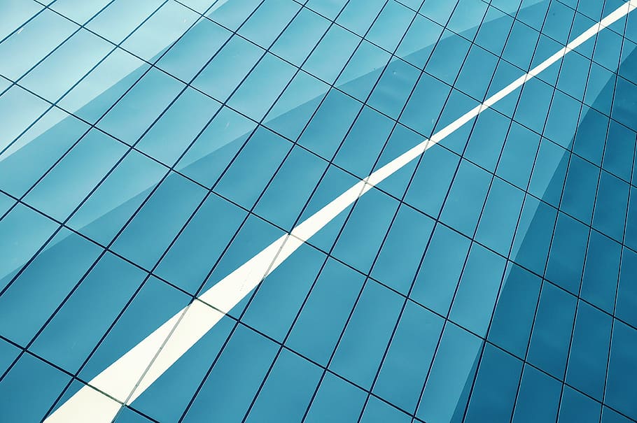 untitled, glass, architecture, window, facade, wall, glass building HD wallpaper