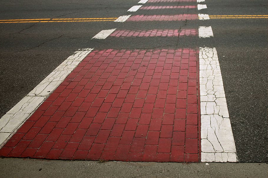 crosswalk, path, road, street, city, urban, asphalt, way, line HD wallpaper