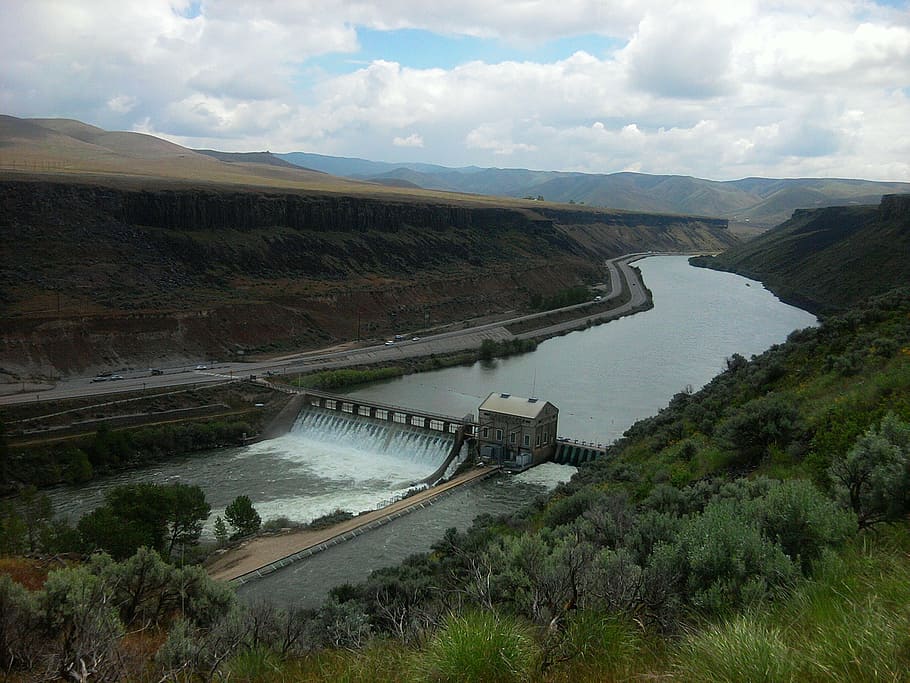 dam, river, environment, electricity, hydroelectric, energy HD wallpaper