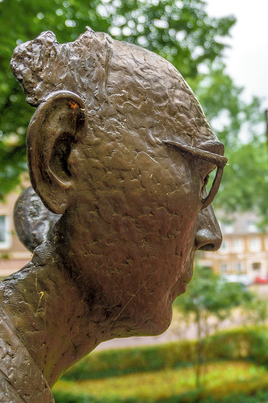 sculpture, leisner, rees, focus on foreground, art and craft HD wallpaper