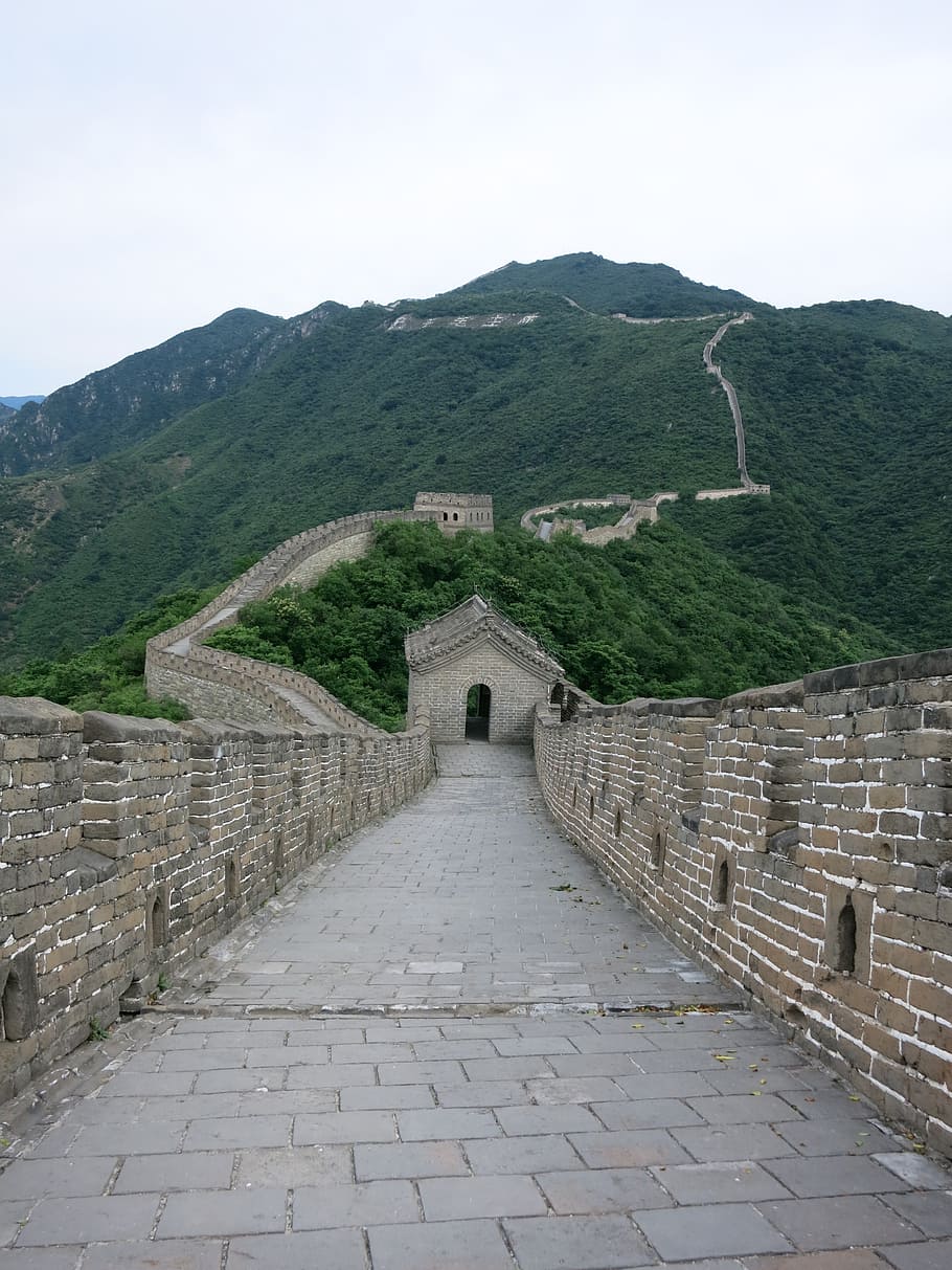 Great Wall of China, china wall, mutianyu, beijing, ancient, landmark, HD wallpaper