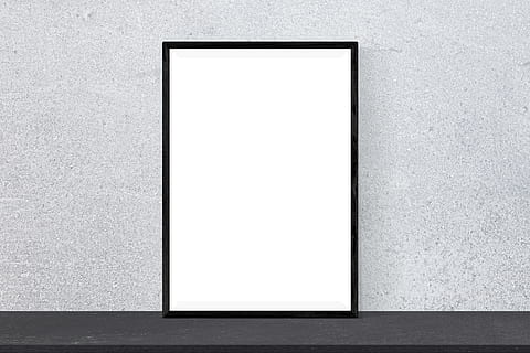 untitled, poster, mockup, frame, presentation, desk, interior HD wallpaper