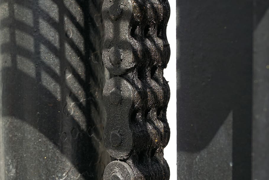 Chain, Grease, Last, Strong, Force, black, forklift, raise HD wallpaper