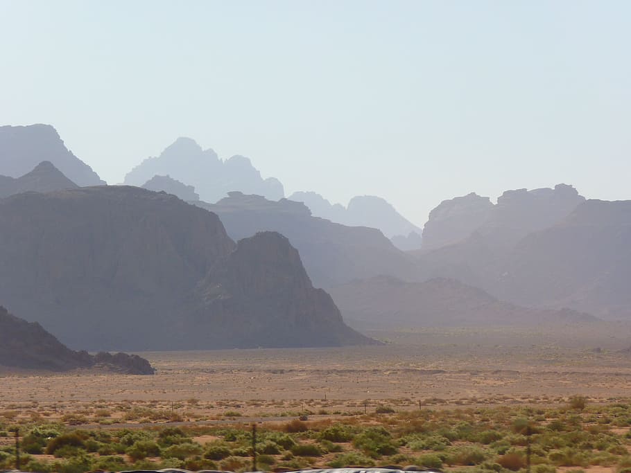 Wadi Rum, Negev Desert, Jordan, holiday, travel, middle east, HD wallpaper