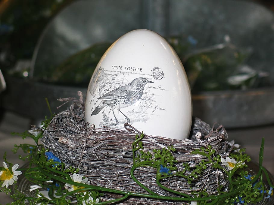 easter egg, porcelain, decoration, easter decoration, easter decorations HD wallpaper