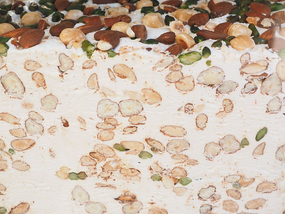 White Nougat, Sweetness, marshmallows ware, gaz, turkish honey, HD wallpaper