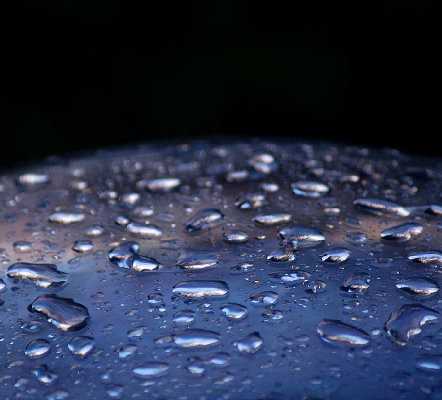 rain, drops, water, raindrops, solar panel, wet, close-up, no people HD wallpaper