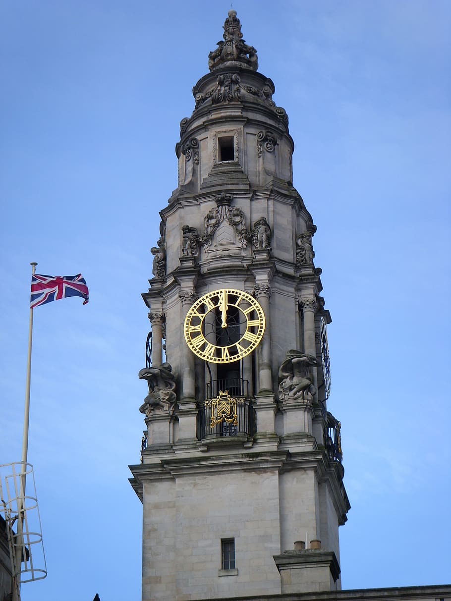 clock tower, time, famous, architecture, building, landmark HD wallpaper