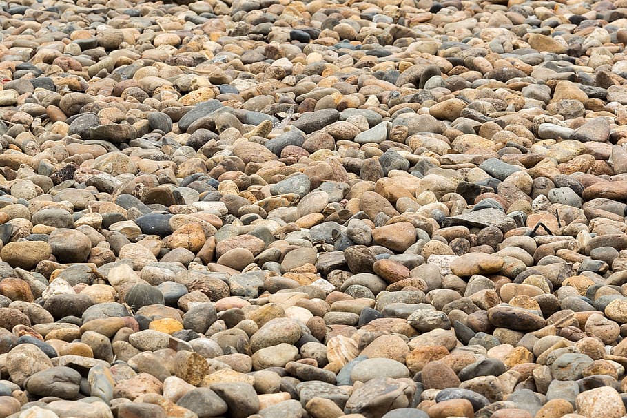 stone, background, natural scenery, beach, backgrounds, full frame HD wallpaper