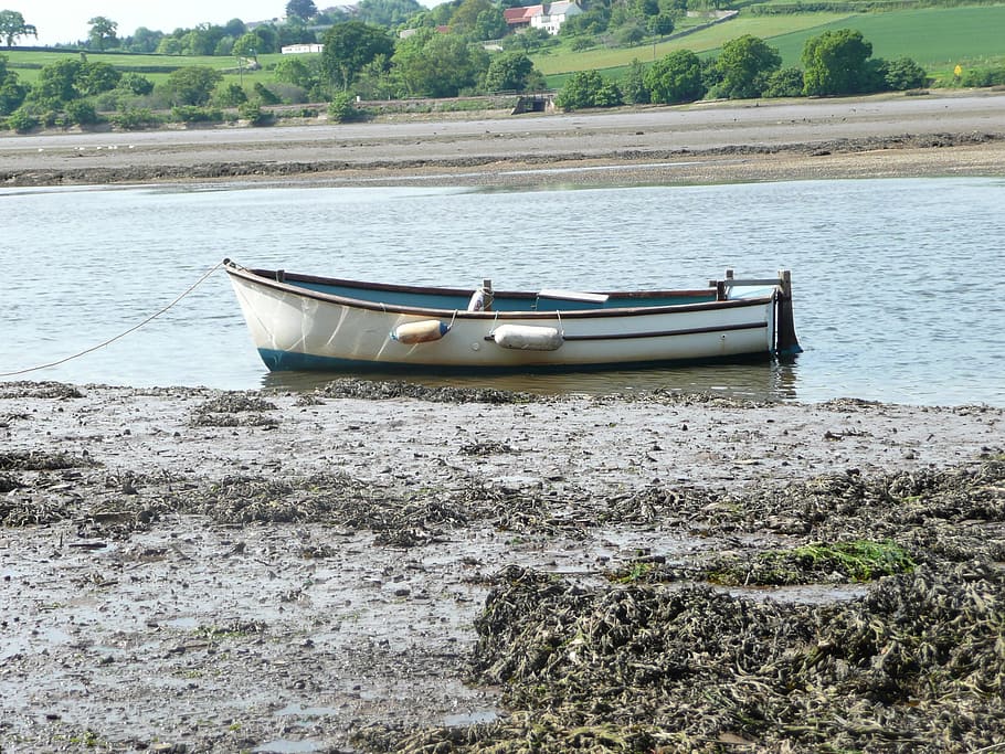 boat, river, summer, vessel, nautical, leisure, water, landscape HD wallpaper