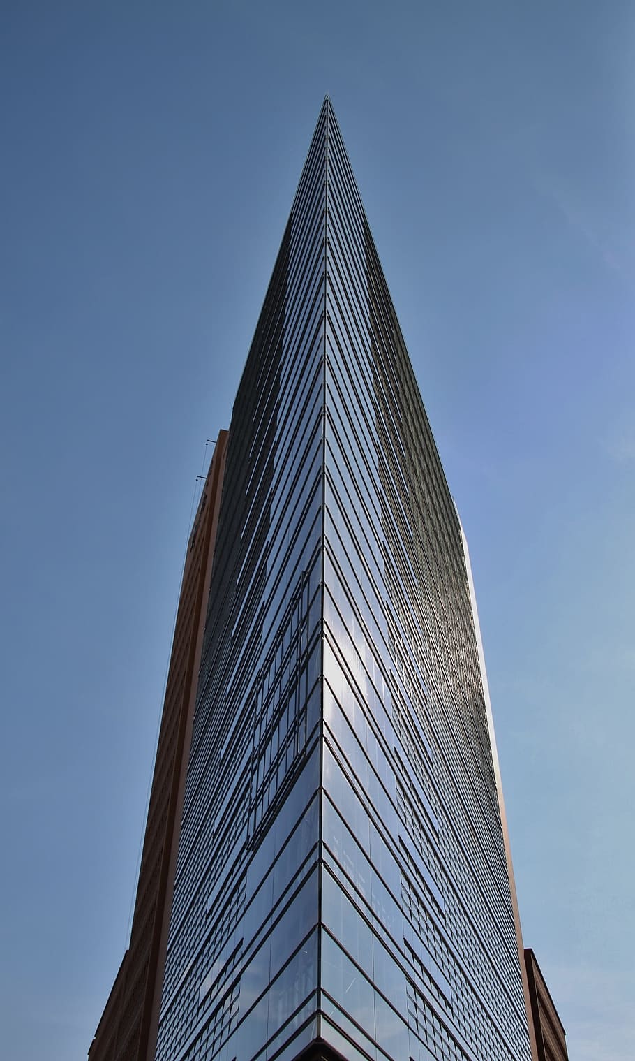 skyscraper, architecture, modern, city, building, district HD wallpaper
