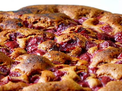 Cake, Cherry Pie, Pastries, Cherries, sour cherries, baked goods HD wallpaper