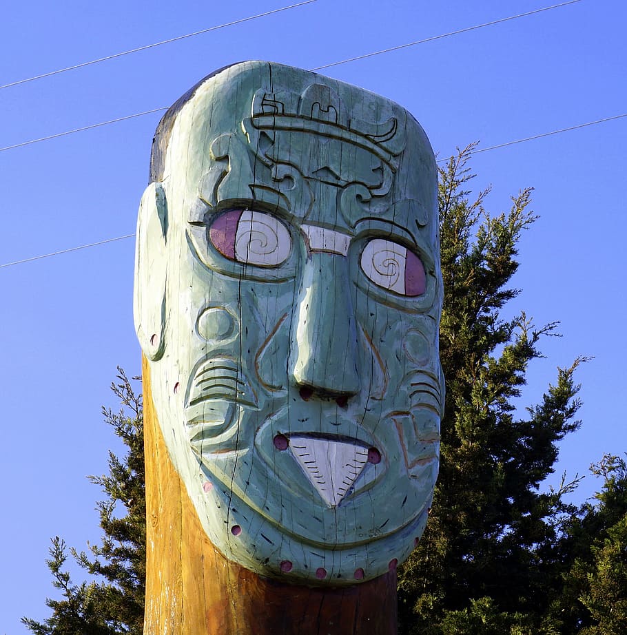 totem, apache, indians, ancient civilizations, wood, american people HD wallpaper
