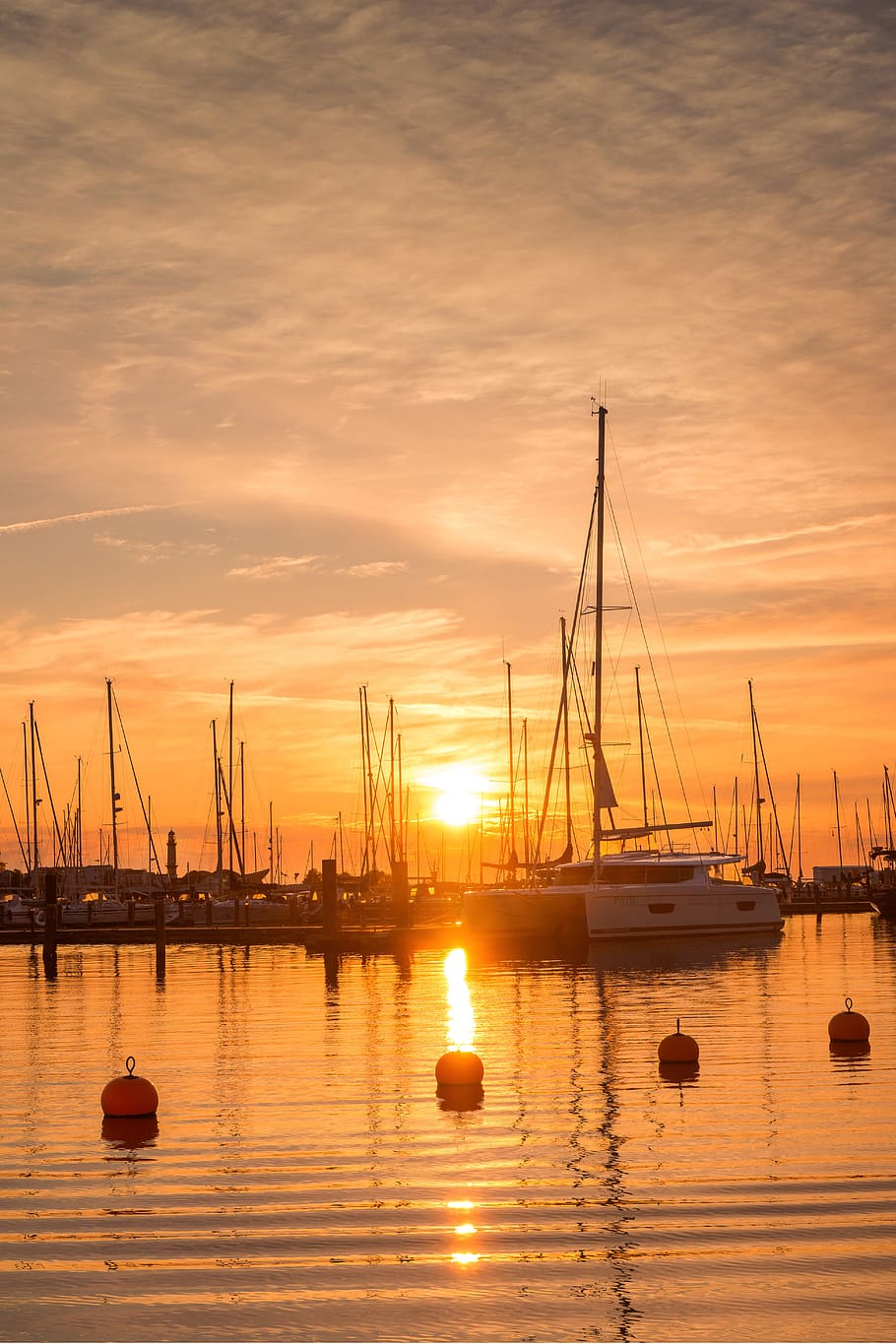 sunset, abendstimmung, evening, evening sun, mood, evening sky HD wallpaper