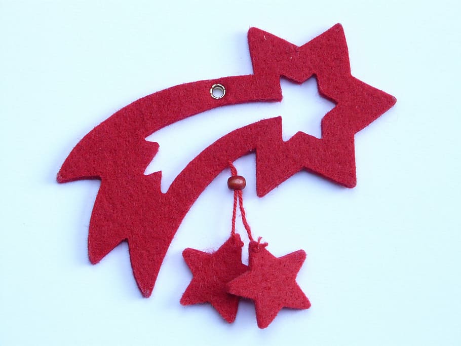 star, poinsettia, comet, tail, by, bethlehem, red, star shape HD wallpaper
