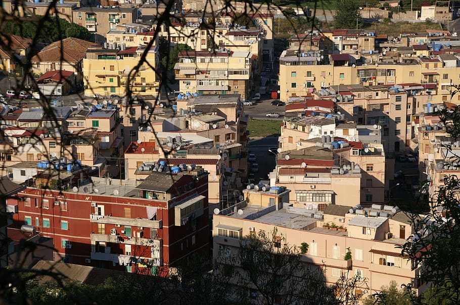 Sicily, Messina, Views, architecture, building exterior, cityscape HD wallpaper