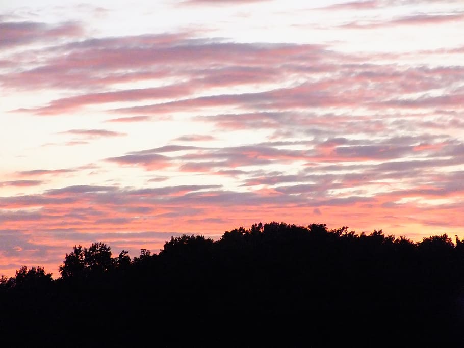 Sky, Clouds, Sunset, Weather, sunset background, horizon, outdoor HD wallpaper