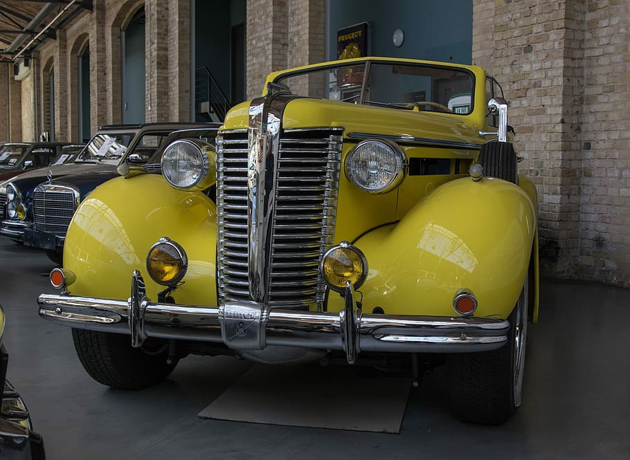 auto, buick, v8, oldtimer, classic, cabriolet, chrome, usa HD wallpaper
