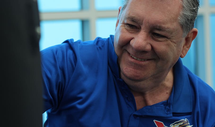 boxing, punching, old man, one person, adult, portrait, headshot HD wallpaper
