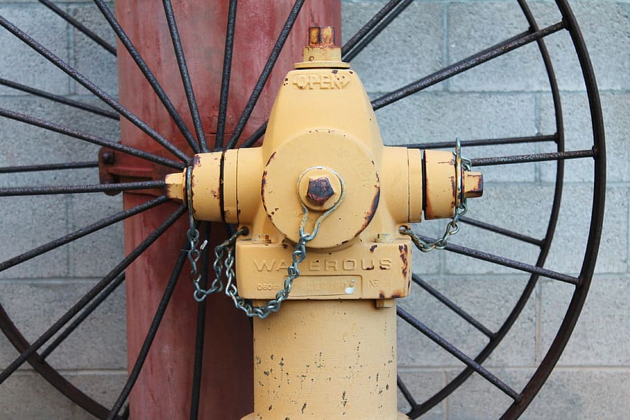 fire hydrant, fire fighter, extinguish, retro, vintage, equipment HD wallpaper