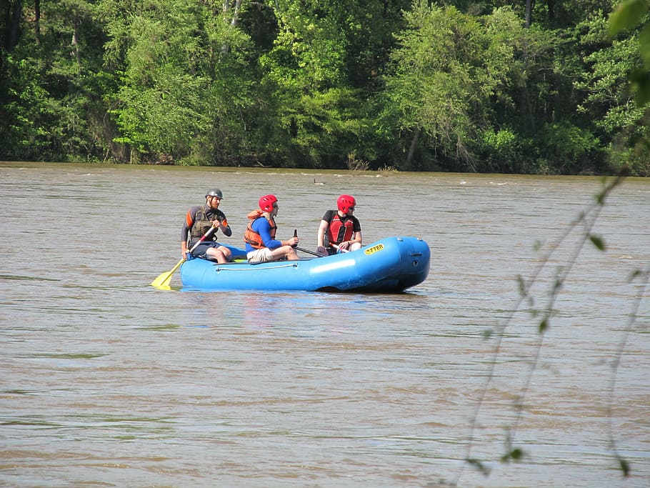 kayak, water, kayaking, sport, river, summer, activity, boat, HD wallpaper