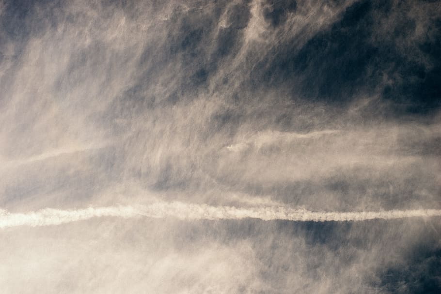 Dark blue sky, abstract, nature, weather, cloud - Sky, cloudscape HD wallpaper