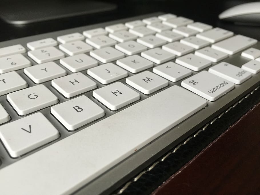 keyboard, mac, apple, computer, work, profession, office, technology HD wallpaper