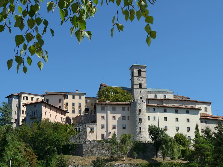 friuli, castel monte, monastery, italy, building exterior, tree