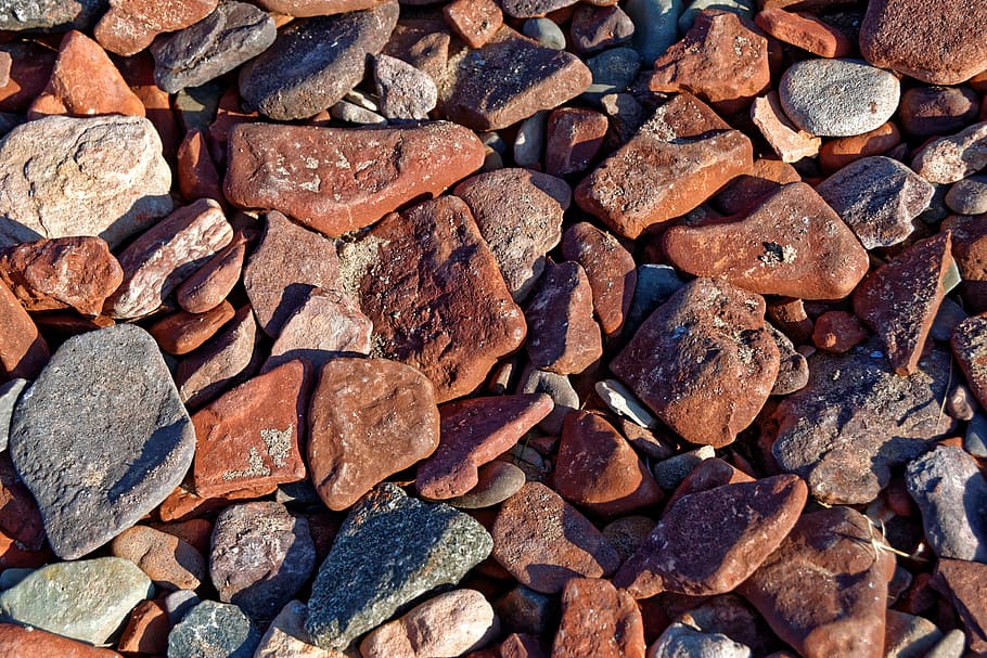 pebbles background, stones, stone background, nature, beach HD wallpaper