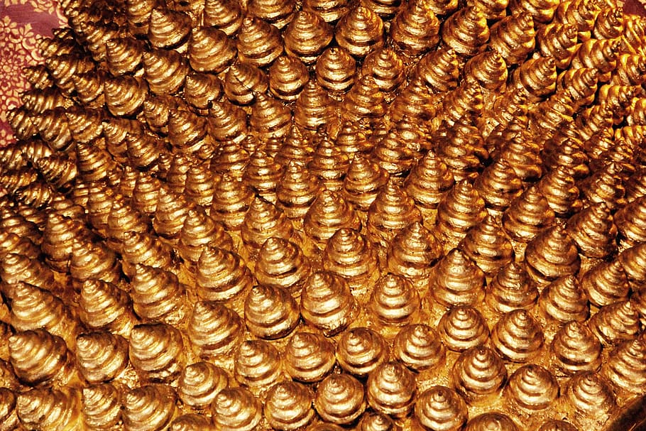 gold, nap, head, buddha, religion, meditation, buddhism, harmony HD wallpaper
