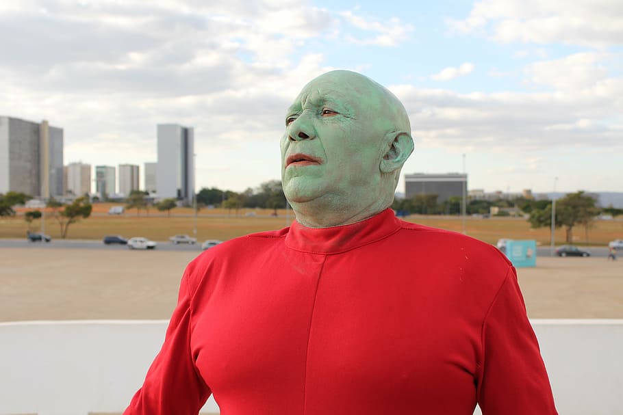 kojak, alien, et, extraterrestrial, bald, josé augusto, brasilia HD wallpaper