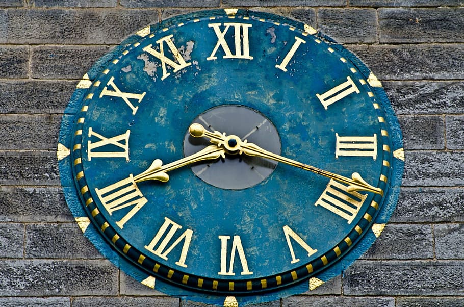 clock, time, old, church, architecture, minutes, hours, seconds HD wallpaper